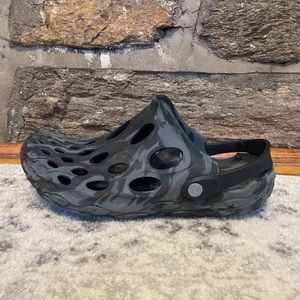Merrell Hydro Moc - Clog Sandal Mule Size 8 Black Gray